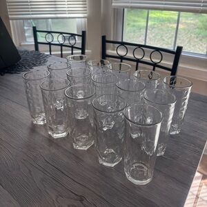 15 Glass Cups bundle